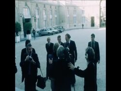 SYND 3 10 78 PRESIDENT CARTER SECURITY ADVISOR BRZEZINSKI MEETS PRESIDENT GISCARD News Clip