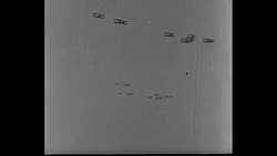 Warplanes from USS Lexington in simulated sea attack off coast of Virginia News Clip