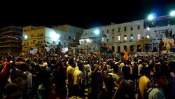 CLEAN: 'No more Curly', jubilant Benghazi cheers News Clip