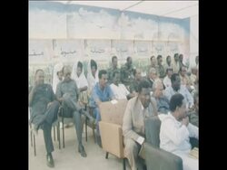 UPITN 18 10 76 SUDANESE PRESIDENT NIMEIRY OPENS AFRICA'S LARGEST SUGAR REFINING FACTORY IN KHARTOUM News Clip