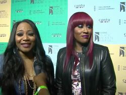 INTERVIEW - Cheryl 'Coko' Clemons, Tamara 'Taj' Johnson-George, Leanne 'Lelee' Lyons on why itâ€™s important that ESSENCE celebrates Black Women in Music every year Stock Footage