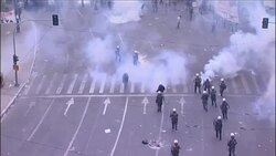 WRAP Clashes as MPs vote in favour of more austerity cuts News Clip