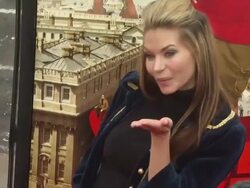 Sonia Rockwell at the 'Gulliver's Travels' Premiere at Hollywood CA. (Footage by WireImage Video/GettyImages) Stock Footage
