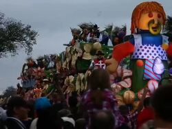 New Orleans Celebrates Mardi Gras Stock Footage