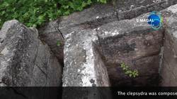 Greece, Oropos - Clepsydra Stock Footage