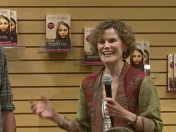 SPEECH - Judy Blume on working with her son on Stock Footage