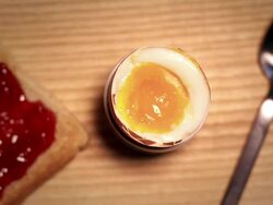 Boiled Egg (Compilation) Stock Footage