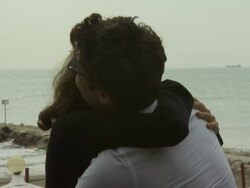 Il Grande Sogno Interviews: Venice Film Festival 2009 Stock Footage