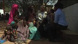 US VP''s wife Jill Biden in E. Africa to visit famine refugees News Clip