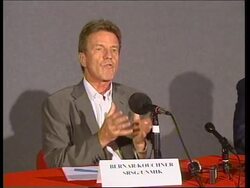 KOSOVO: WORLD BANK AND KOSOVO CHIEFS MEET News Clip