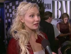 INTERVIEW: Clare Bowen on Nashville, on. Being able to sing in the show at 60th Annual BMI Country Awards on 10/30/2012 in Nashville, TN.(Footage by WireImage Video/Getty Images Entertainment Video) Stock Footage