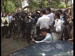 Indonesia - Cohen meets President Suharto News Clip