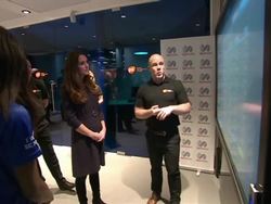 Pregnant Duchess of Cambridge visits GSK Human Performance Lab in Brentford, West London News Clip