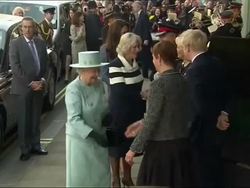 Royals arrive at Fortnum and Mason News Clip