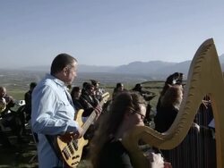 Outdoor Orchestra Stock Footage