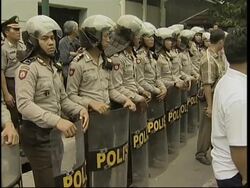 Protest outside Australian embassy, following diplomatic row News Clip