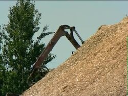 Wood preparation. Stock Footage