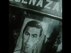 SYND 12-10-70 FUNERAL OF STUDENT SHOT  DURING SOCCER MATCH BETWEEN MILITARY CADETS AND UNIVERSITY STUDENTS News Clip