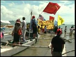 Protests at ASEAN summit News Clip