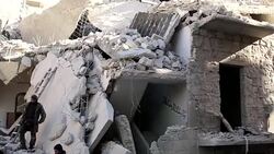 VOICED : Al menos 32 muertos en ataques del regimen sirio en Alepo News Clip