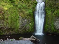 Waterfall Pool Stock Footage
