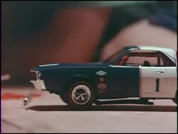 1969 MPC model kit TV commercial Stock Footage