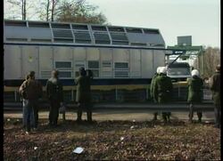 Germany - Radioactive waste arrives at destination News Clip