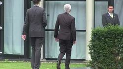 CLEAN : Dutch royals meet MH17 crash families News Clip