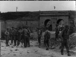 AFTER CHERBOURG - THE 2ND ARMY'S ADVANCE News Clip