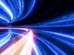 Abstract Binary Tunnel Stock Footage