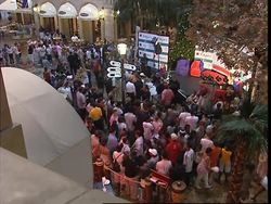 Hip hop stars take part in S. Africa democracy celebrations News Clip