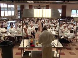 As the nation's childhood obesity fears mean healthier foods in cafeterias, school systems across the country are working to revive proper cooking technique in its food service staff. News Clip