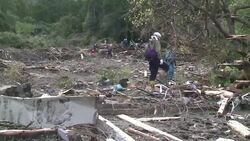 CLEAN : Japan rescuers search for typhoon News Clip