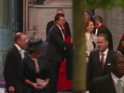 Sky News Royal Wedding Procession Footage News Clip