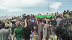 CLEAN : Hundreds of Afghans bury woman beaten to death by mob News Clip