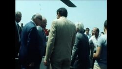 GS 04 08 82 LEBANESE FOREIGN MINISTER BOUTROS VISITS News Clip