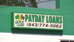 Payday lenders advertising around Dillon, SC News Clip