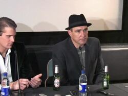 Celebrity Big Brother Winner's Press Conference Stock Footage