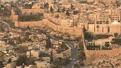 Sunrise over Jerusalem Old City News Clip
