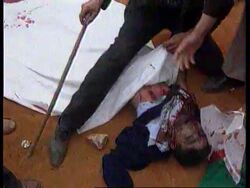 Algeria - Child victims of massacres News Clip