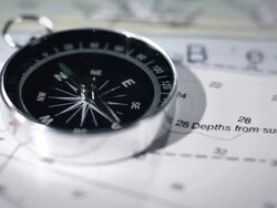 Compass Stock Footage