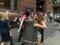 People Pay Respects for Victims Held at Lindt Cafe in Sydney Seige News Clip