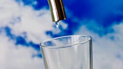 Drinking Water Stock Footage