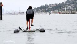 Water Bike to Work on This $6K Tech Dream News Clip