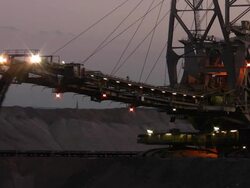 Surface mining Stock Footage