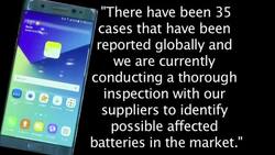 Samsung Recalls Note 7 Over Exploding Battery News Clip