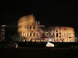 ATMOSPHERE: A General view of the Colosseum during Stock Footage