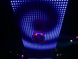 HD Ceiling lights with disco ball (loopable) Stock Footage