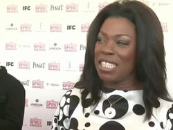 INTERVIEW - Lorraine Toussaint on her nomination at Piaget At The 2013 Film Independent Spirit Awards Stock Footage