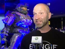INTERVIEW: Bungie creative director, Marcus Lehto. (Footage by WireImage Video/GettyImages) Stock Footage